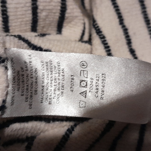 Lou & Grey Black and White Striped Sweater - Picture 4 of 5